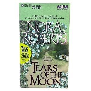 Nora Roberts Tears of the Moon‎ 2nd in Irish Trilogy Audiobook 4 Cassettes NIB